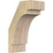 Ekena Millwork 4"W x 6"D x 10"H Merced Rough Sawn Knee Brace, Douglas Fir BRC04X06X10MRC00RDF - alternate 1